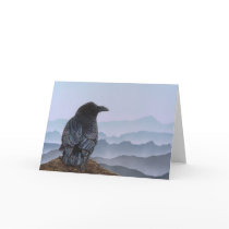 Crow Raven Greeting Note Cards