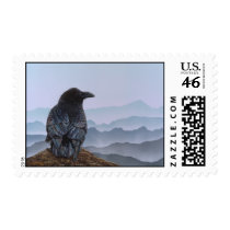Crow Raven Stamps