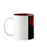 Crow Raven Total Lunar Eclipse mug cup