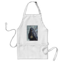 Crow Raven Treasure Seeker Aprons