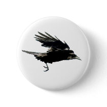 CROW Series buttons by RavenSpiritPrints CROW Series buttons