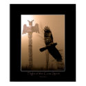 CROW SPIRIT Art Poster posters