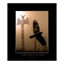 CROW SPIRIT Art Poster posters