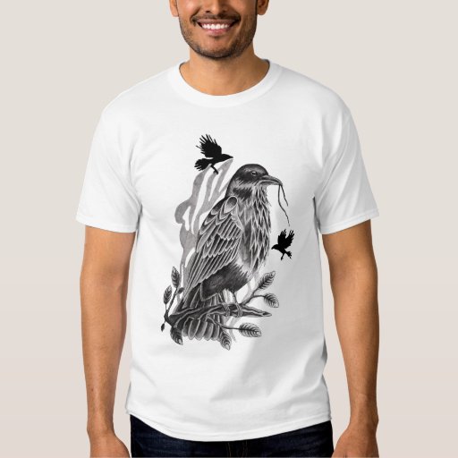 crow tee shirt