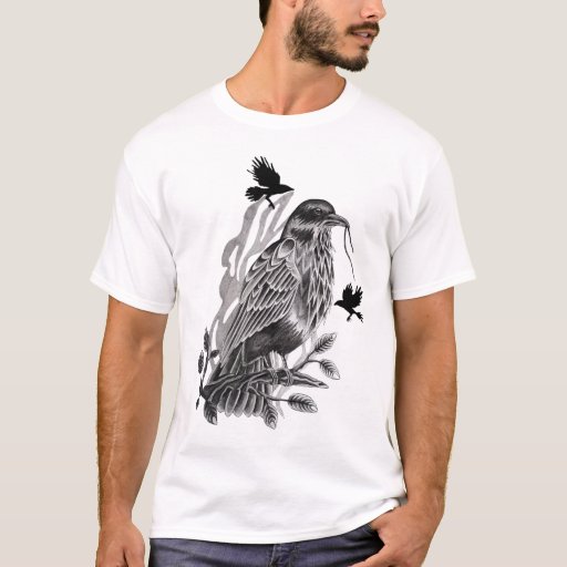 crow tee shirt