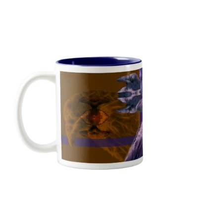 crow totem mug by colormedivine