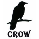 black, crow, sillouette, art
