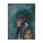 CROW WARRIOR postcard