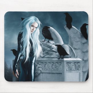 Crow Witch Mousepad mousepad