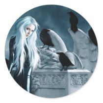 Crow Witch Sticker