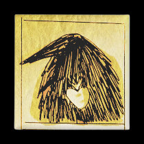crow with a heART magnets