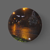 Crowborough Snow at Night buttons