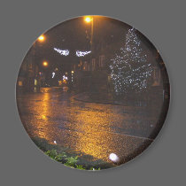 Crowborough Snow at Night magnets