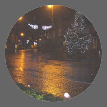 Crowborough Snow at Night stickers
