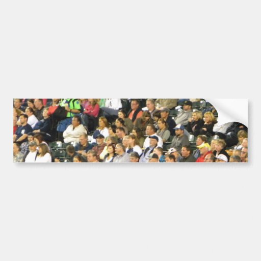 Crowd Bumper Stickers