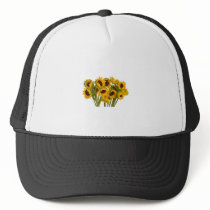 Crowd of Sunflowers hats