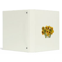 Crowd of Sunflowers binders