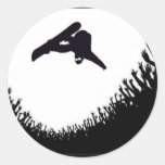 CROWD SNOWBOARD STICKER