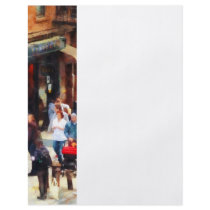 Crowded Sidewalk in New York Flyers