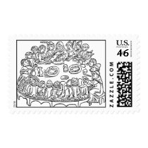 Crowded Table postage