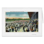 Crowds at Saratoga Race Track & Clubhouse cards