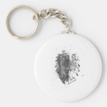 Crown-Atheist-Bird Keychain