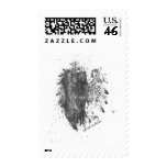 Crown-Atheist-Bird postage