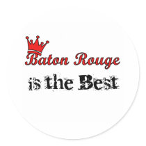 Crown Baton Rouge stickers