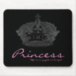 Crown Black/Pink Mousepad