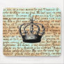 Crown Calligraphy Mousepad