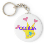 Crown, cecilia key chain