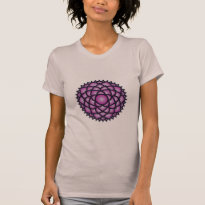 Crown Chakra Balance Women's American Apparel T T-shirts