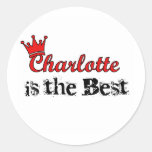 Crown Charlotte Stickers