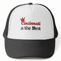 Crown Cincinnati hats by USAcities Crown Cincinnati hats