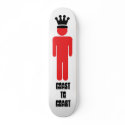 crown, Coast to Coast skateboards by C2Csunwear crown, Coast to Coast skateboards
