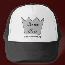 Crown Cues Baseball or Trucker's Hat hats