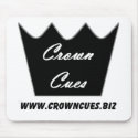 Crown Cues Mouse Pad mousepads