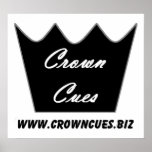 Crown Cues Pride Poster