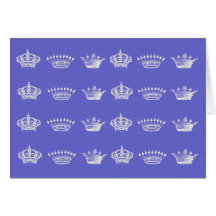 Crown Designs Greeting Cards