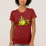 Crown Fish ~ funny cute royal monarch cartoon t-shirts