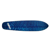 Crown Fountain Blue Brick Skateboard