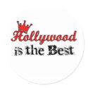 Crown Hollywood stickers by USAcities Crown Hollywood stickers