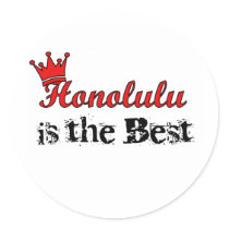 Crown Honolulu stickers