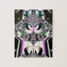 Crown Jewel Lotus Flower Fractal Puzzle
