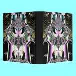 Crown Jewel Lotus Flower Fractal binders