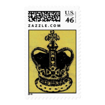 crown jewels 2 postage stamps