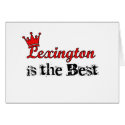 Crown Lexington cards by USAcities Crown Lexington cards