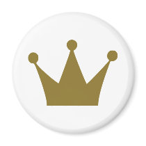 Crown Refrigerator Magnet