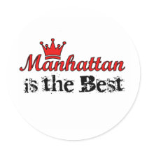 Crown Manhattan stickers