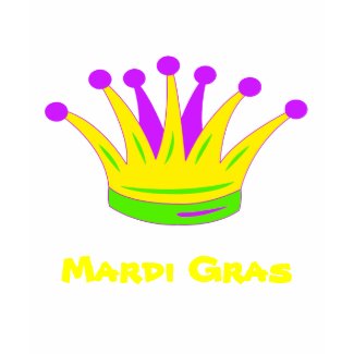 Crown, Mardi Gras, can change or add text shirt